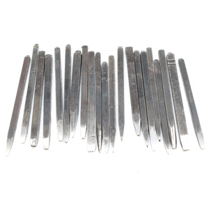 21x Silversmiths / Engravers / Jewellery Makers Chisels