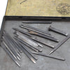 21x Silversmiths / Engravers / Jewellery Makers Chisels