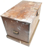 Old Small Rustic Chest (A/F) - UK ONLY