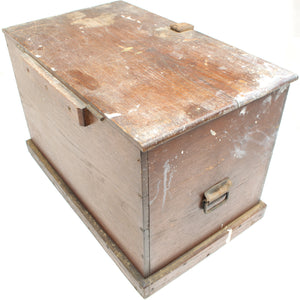 Old Small Rustic Chest (A/F) - UK ONLY