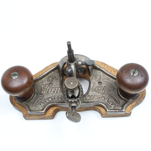 Early Stanley No. 71 Hand Router Plane (Maple)