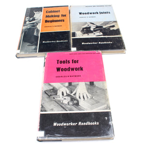 3x Woodworker Handbooks Books