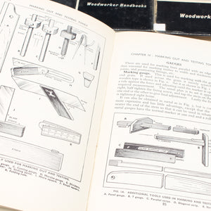 3x Woodworker Handbooks Books