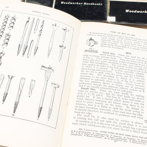 3x Woodworker Handbooks Books