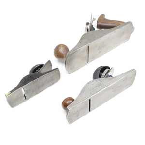 Old Smoothing Plane & Block Planes (Beech)