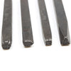 4x Old Leather Punches / Wood Punches - Flowers / Leaves