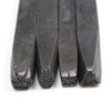 4x Old Leather Punches / Wood Punches - Flowers / Leaves