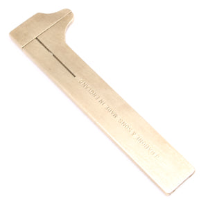 Old J Rabone Brass Caliper Rule No. 1466