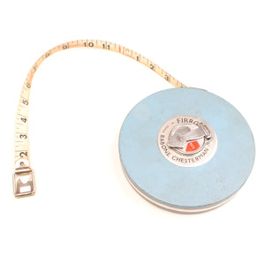 Old Rabone Chesterman Fibron Tape Measure - 66ft