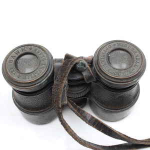 Old W.Bushnell Military Binoculars with Compass (Display)