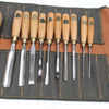 SOLD - Ashley Iles Wood Carving Tool Set + Mallet (Beech)