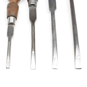 4x Old Signal (Sheffield) Screwdrivers (Beech)