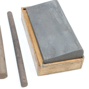 8x Various Small Slipstones / Shaped Sharpening Stones