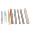 8x Various Small Slipstones / Shaped Sharpening Stones