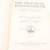 Old The Practical Woodworker Books Vols I - IV