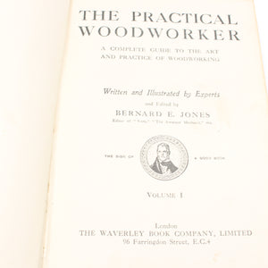 Old The Practical Woodworker Books Vols I - IV
