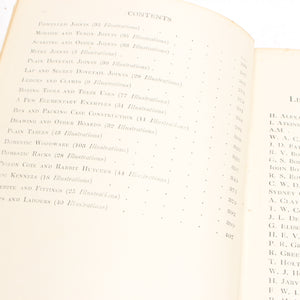 Old The Practical Woodworker Books Vols I - IV