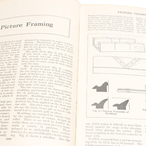 Old The Practical Woodworker Books Vols I - IV