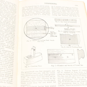 Old The Practical Woodworker Books Vols I - IV
