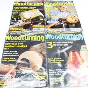 17x Woodturning Magazines Jan 2012 - Mar 2013
