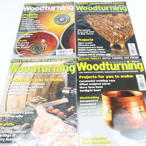 17x Woodturning Magazines Jan 2012 - Mar 2013