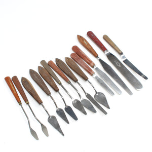 14x Artists Tools / Scrapers / Palette Tools