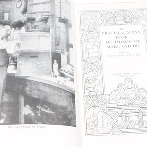 3x Old Making / Handyman / Furniture Making Books