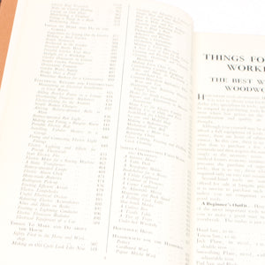 3x Old Making / Handyman / Furniture Making Books