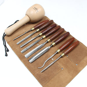 SOLD - Marples Wood Carving Tools Set (Mahogany)