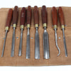 SOLD - Marples Wood Carving Tools Set (Mahogany)