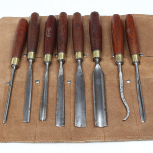 SOLD - Marples Wood Carving Tools Set (Mahogany)