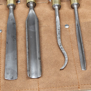 SOLD - Marples Wood Carving Tools Set (Mahogany)