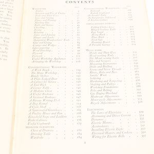 3x Old Making / Handyman / Decorating / Woodwork & Metalwork Books