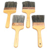 Old Large British Made Paintbrushes / Brushes - 4" & 5"