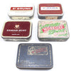 5x Old Tobacco Tins