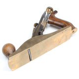 Old Brass Smoothing Plane (Beech)
