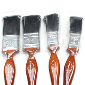 8x Hamilton Perfection Paint Brushes - 1" - 2"