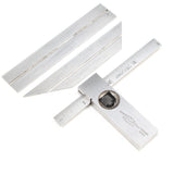 SOLD - Small Moore & Wright Adjustable Square - 4" + Attachments (UK)