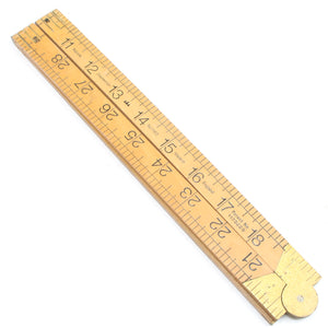 Rabone Chesterman Folding Rule No. 1162 - 1m / 36" (Boxwood)
