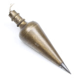Vintage Craftsman Brass Plumb Bob No. 4000 - 12oz