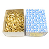 Box Of Nettlefolds CSK Brass Screws – 1 1/2” x 10