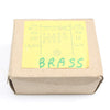 Brass Escutcheon Pins 1/2" & Brass Plated Hook Eyes 3/4"