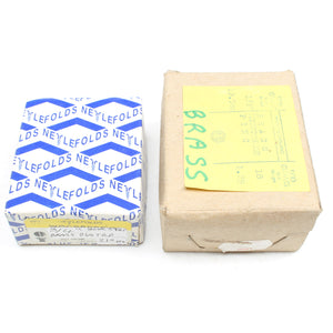 Brass Escutcheon Pins 1/2" & Brass Plated Hook Eyes 3/4"