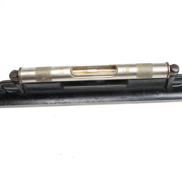 Star Et Spirit Level Old LS Starrett Engineers Spirit Level – 18 inch – OldTools.co.uk