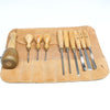 Wood Carving Tools Set with Mallet - ENGLAND, WALES, SCOTLAND ONLY