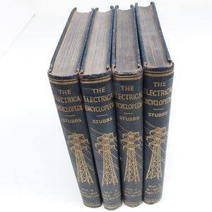 Old The Electrical Encylopedia Books Vols I - IV