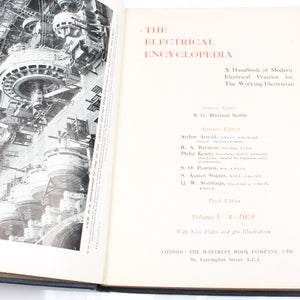 Old The Electrical Encylopedia Books Vols I - IV