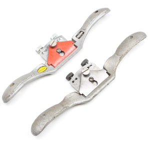 2x Old Stanley Spokeshaves - Flat & Round - No. 151M
