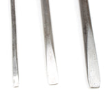 3x Old Large Named Sheffield Wooden Handled Screwdrivers (Boxwood)