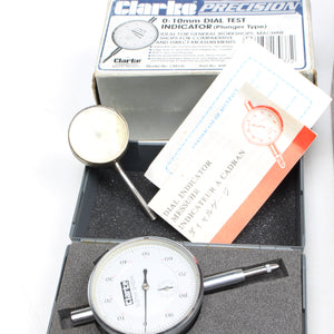 3x Vintage Dial Test Indicator Gauges - Clarke, Starrets, Mercer